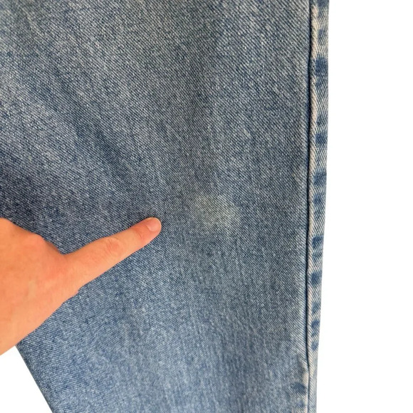 VINTAGE 90's St. John's Bay Relaxed Fit High Rise Mom Jeans Hipster Straight Leg - Picture 4 of 7